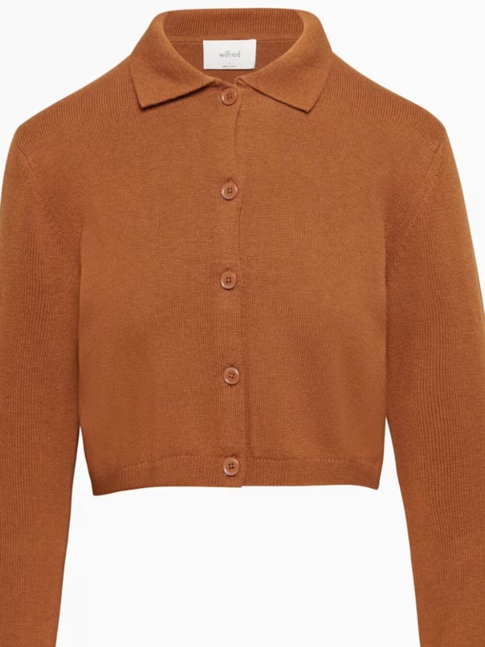 Wilfred Nextdoor Sweater Rich Chestnut